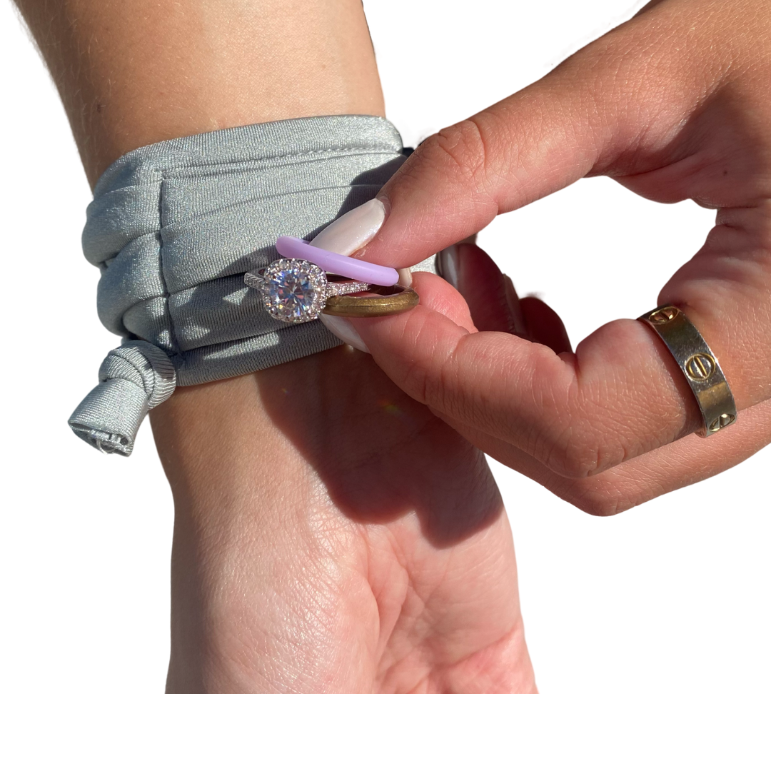 Engagement ring holder best sale bracelet