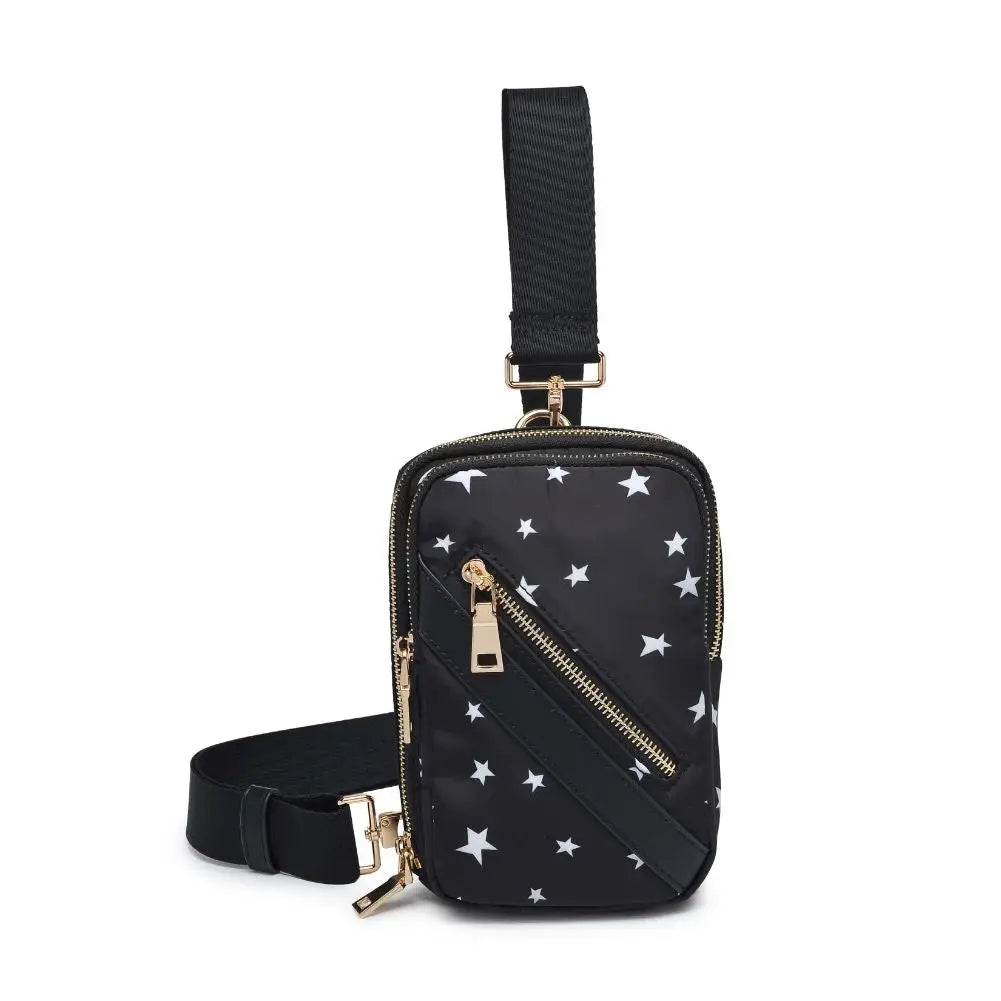 Black Accolade Convertible Sling & Belt Bag